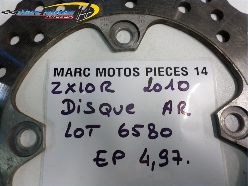 DISQUE ARRIERE KAWASAKI ZX10R 2010