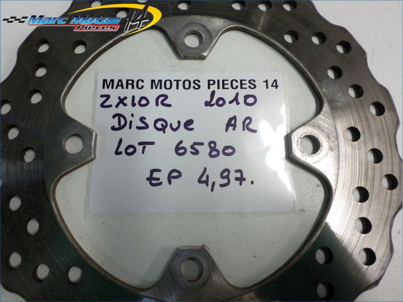 DISQUE ARRIERE KAWASAKI ZX10R 2010