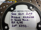 DISQUE ARRIERE SUZUKI 600 GSR 2010