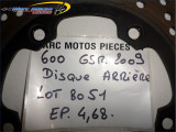 DISQUE ARRIERE SUZUKI 600 GSR 2009