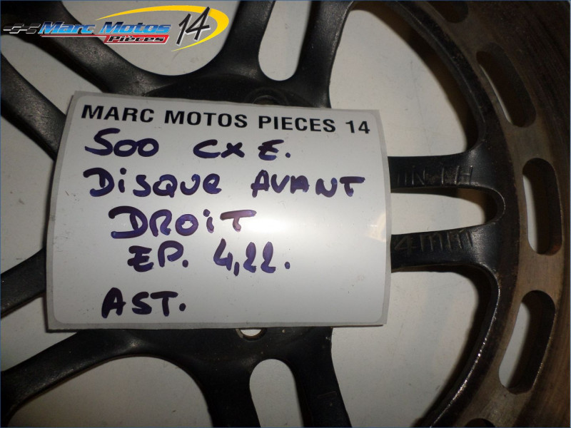 DISQUE AVANT DROIT HONDA 500 CXE EUROSPORT 