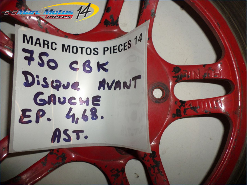 DISQUE AVANT GAUCHE HONDA 750 CBK 