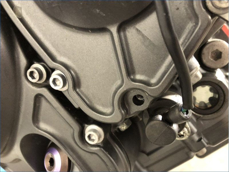 MOTEUR YAMAHA MT09 SP 2021